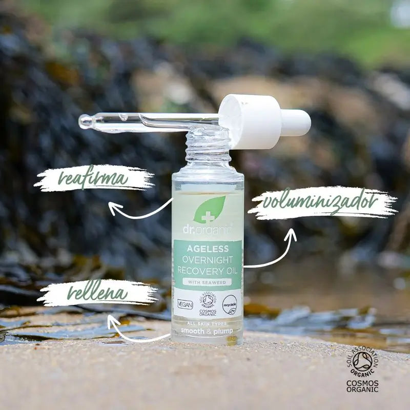 Dr. Organic Always Young -yööljy, merilevä, 30 ml 