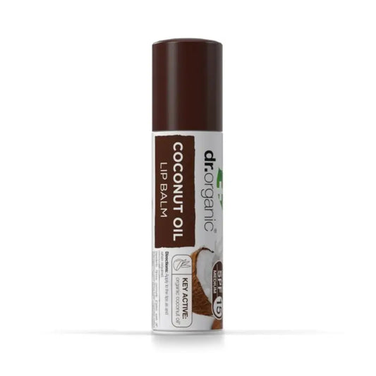 Dr. Organic Huulivoide, orgaaninen kookosöljy, 5,7 ml.