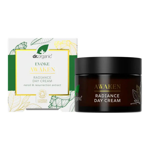 Dr.Organic Evoke Awaken -kirkastava päivävoide, 50 ml