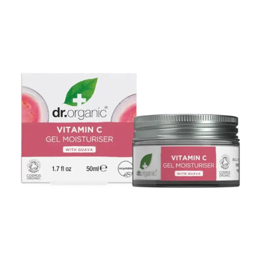 Dr.Organic Guava-kasvogeelivoide, kirkastava, C-vitamiinia, 50 ml