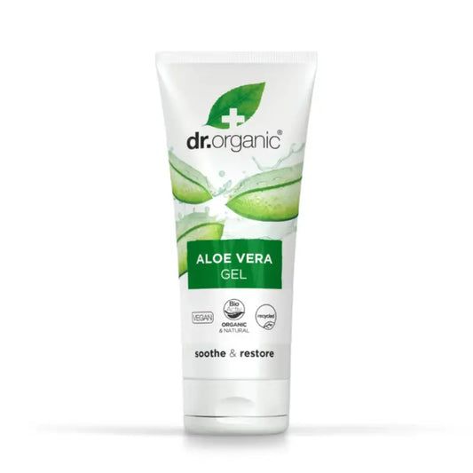 Dr.Organic Aloe Vera -geeli – kaikille ihotyypeille, 200 ml