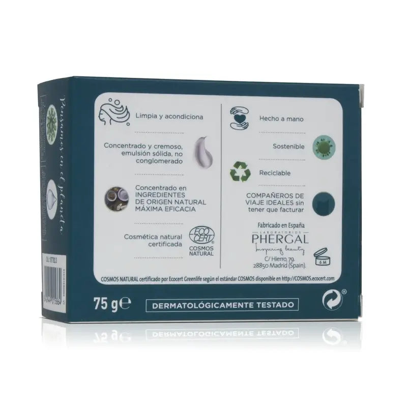 Dr. Tree Eco -elvyttävä kiinteä shampoo herkälle päänahalle