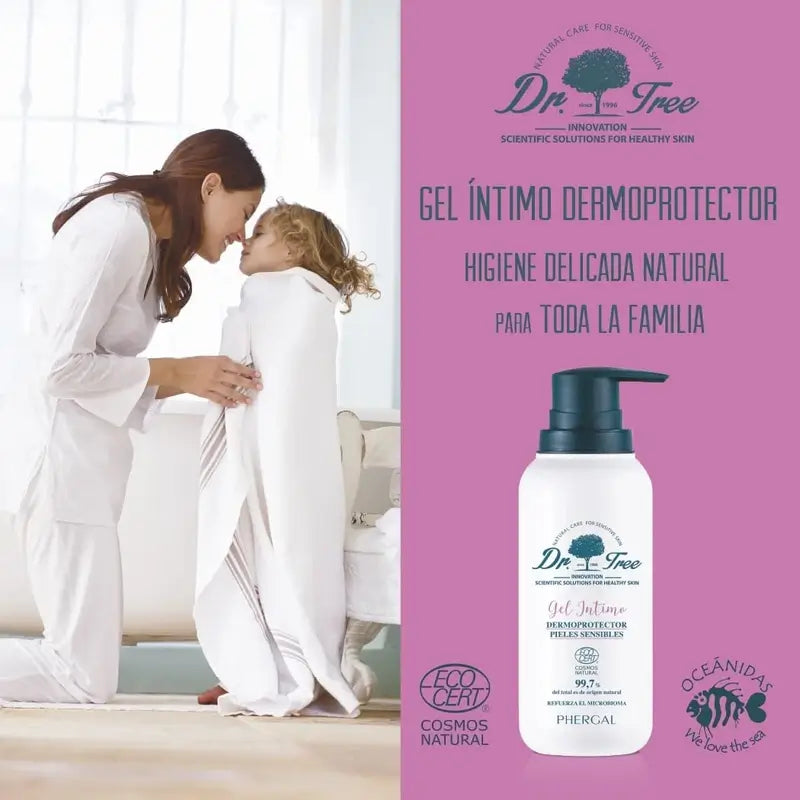 Dr. Tree Luonnollinen intiimigeeli herkälle iholle 400 ml 