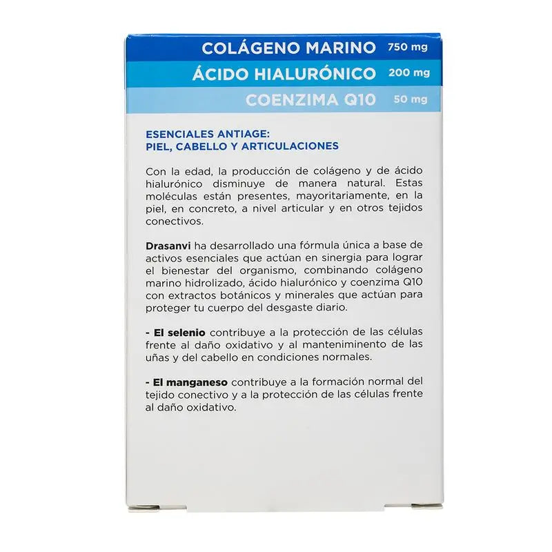 Drasanvi Hiukset, iho ja kynnet – Collmar Anti-Aging Essential, 60 tablettia