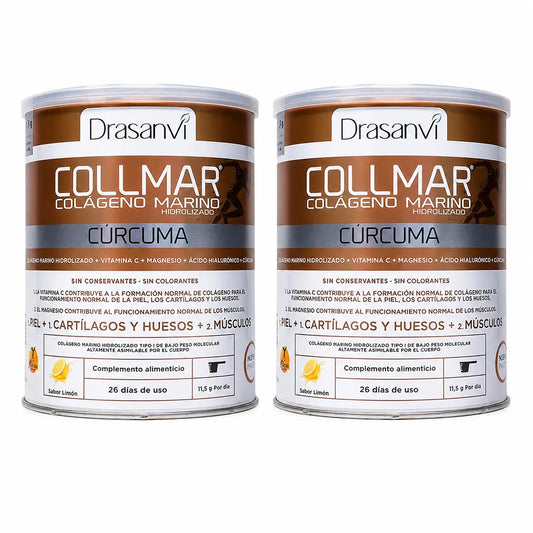 Drasanvi Collmar Magnesium, kurkuma, sitruuna, 2 x 300 g:n pakkaus