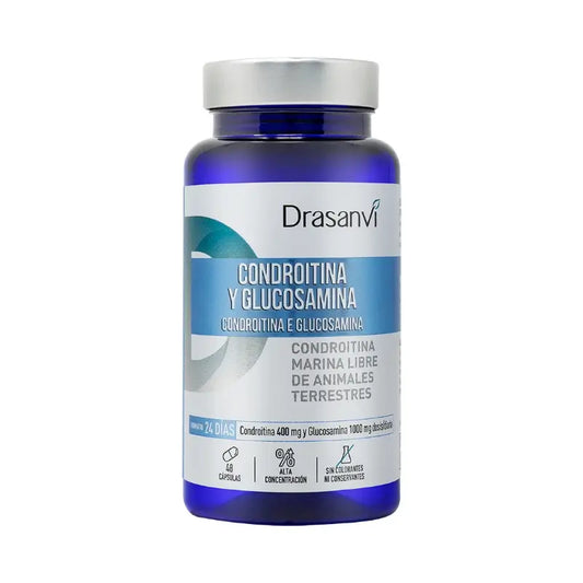 Drasanvi Kondroitiini+Glukosamiini 48 kapselia, Nutrabasicos-pakkaus, Drasanvi