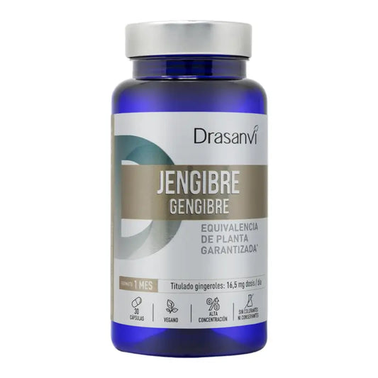 Drasanvi Inkivääri Nutrabasicos, 30 kapselia