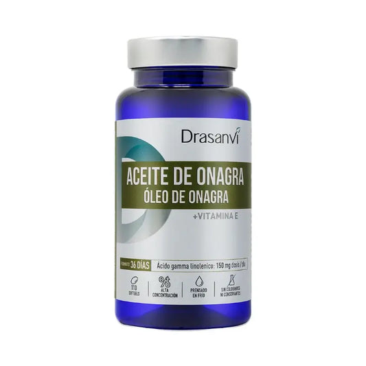 Drasanvi Onagra -öljy 500 mg Nutrabasicos, 110 kapselia