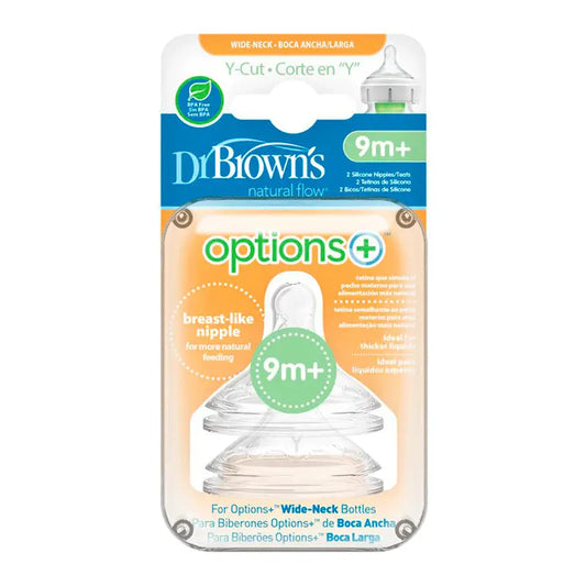 Dr.Brown's Teat Options+ For Cereals Wide Mouth, 2 units