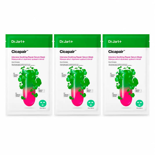 Dr.Jart+ Cicapair -intensiivisesti rauhoittava ja korjaava seeruminaamio, 25 g, 3 kpl:n pakkaus