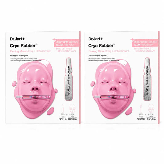 Dr.Jart+ Cryo Rubber Firming Mask -kasvonaamio, 2 kpl:n pakkaus