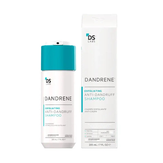 Ds Laboratories Dandrene hilseä torjuva kuorintashampoo, 205 ml