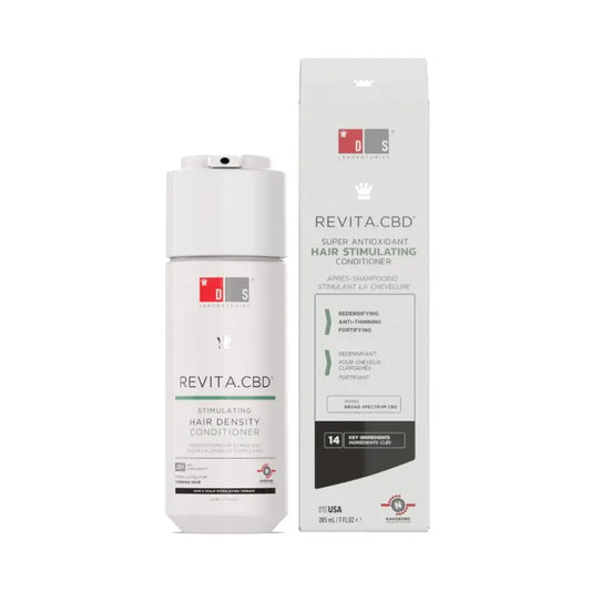 Ds Laboratories Revita CBD -hiustenhoitoaine, joka ehkäisee hiustenlähtöä, sisältää antioksidantteja ja stimuloi hiusten kasvua, 205 ml