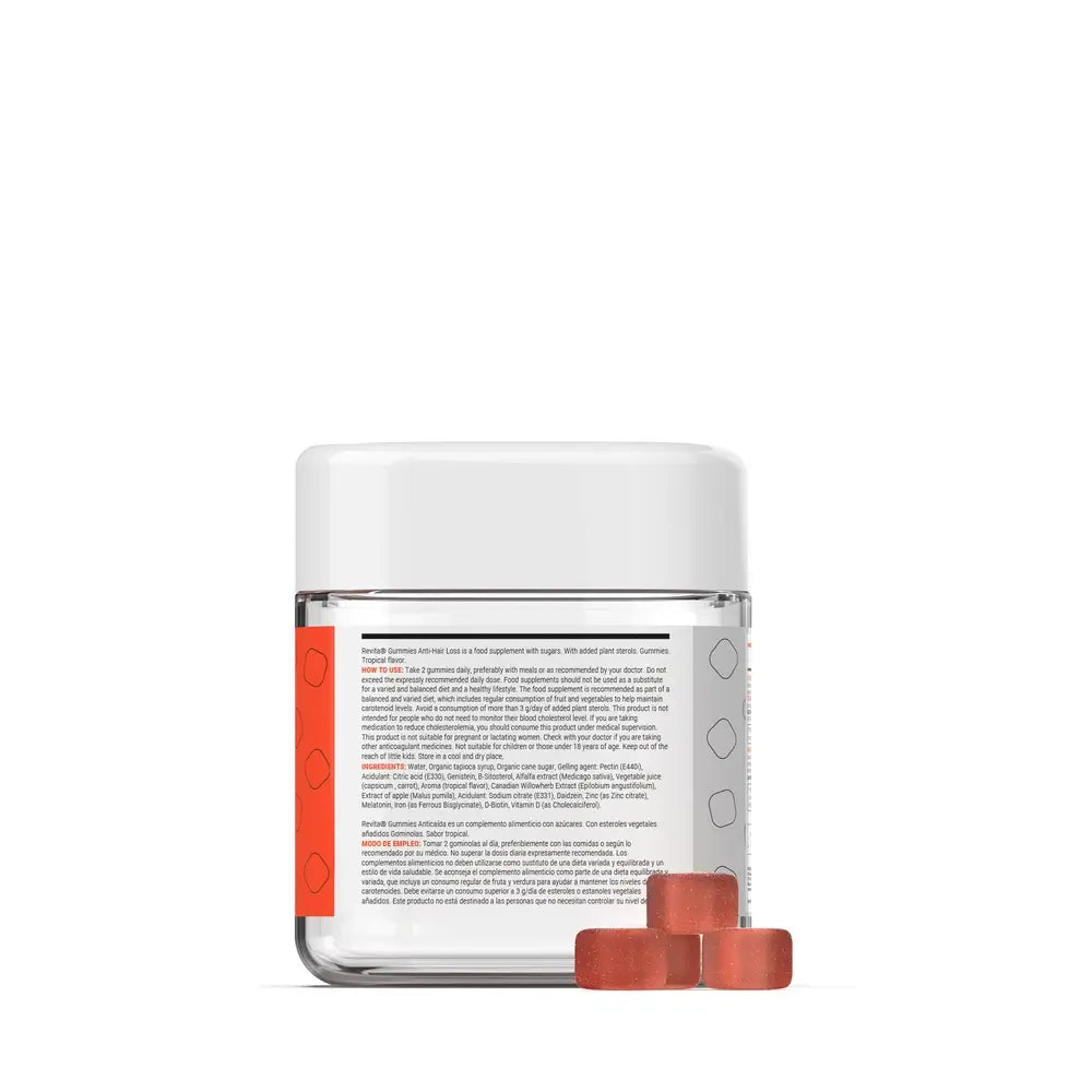 Ds Laboratories Revita Gummies hiustenlähtöä ehkäisevät purukumit, 60 kpl