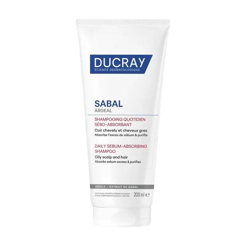 Ducray Sabal Sebo-Absorbent Shampoo 200 ml