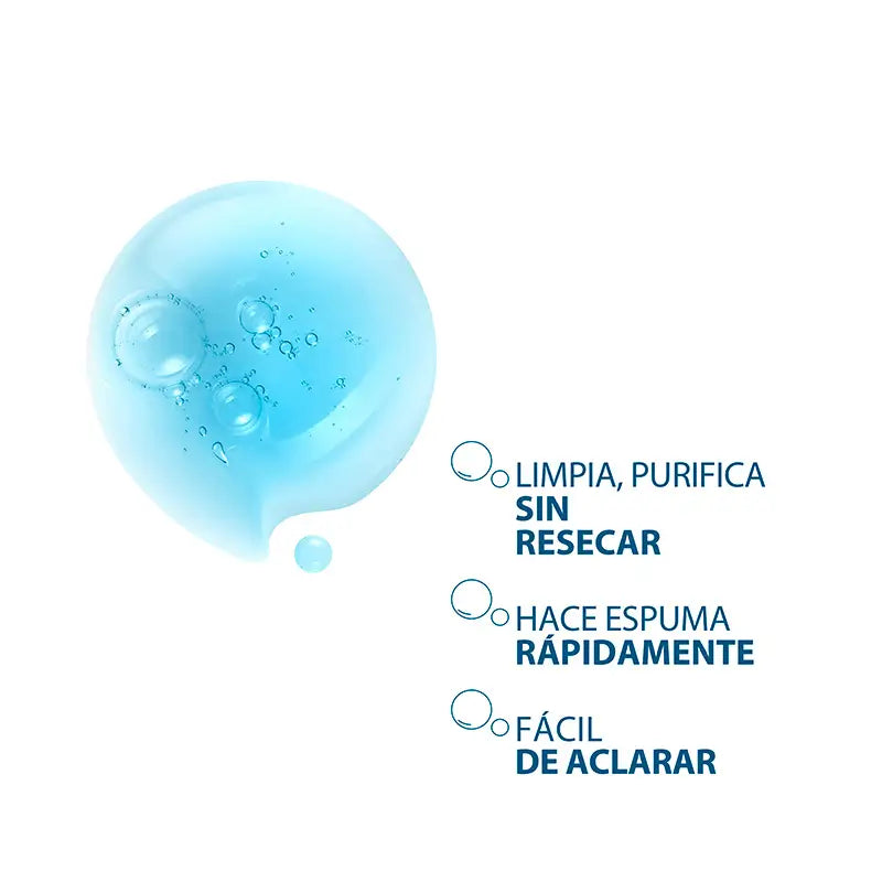 Ducray Keracnyl -puhdistusgeeli 400 ml