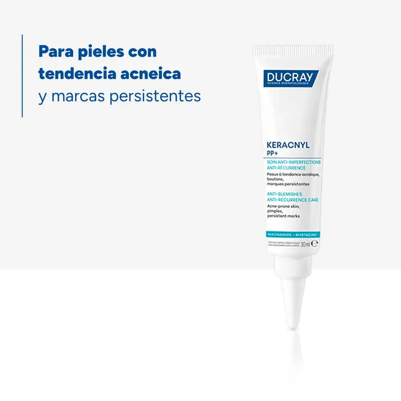 Ducray Keracnyl PP+ aknea ja ihon epäpuhtauksia hoitava voide 30 ml
