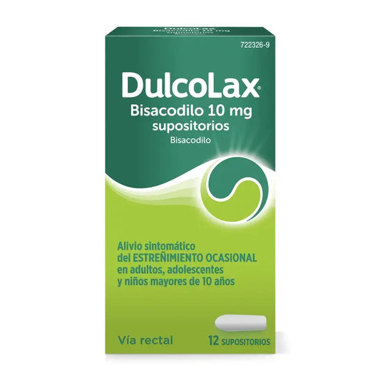 Dulcolax Bisakodyli 10 mg, 12 peräpuikkoa