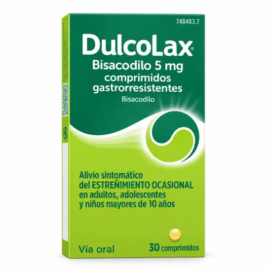 Dulcolax Bisakodili 5 mg 30 tablettia