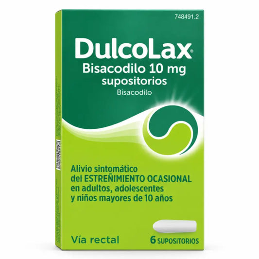 Dulcolax Bisacodyli 6 peräpuikkoa