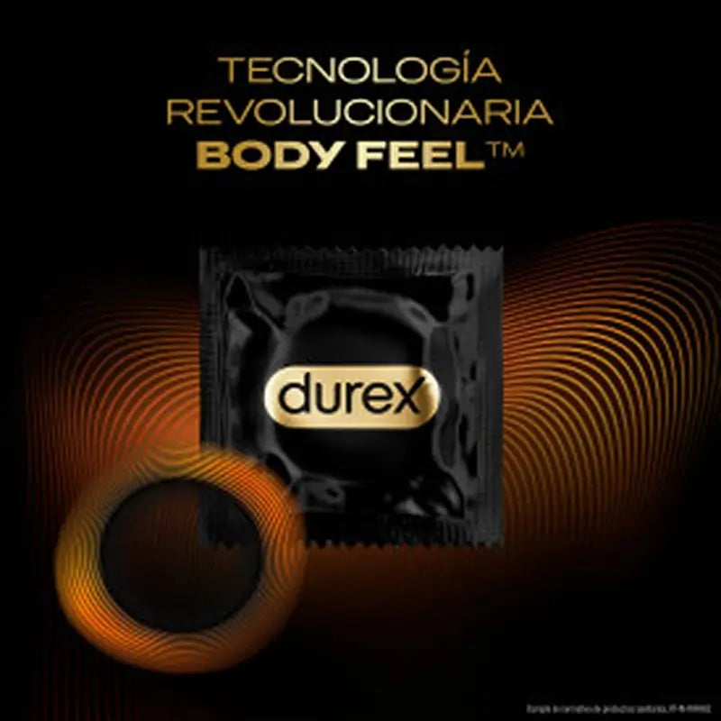 Durex Conexión Total -kondomi, erittäin ohut Plus, lateksiton, Body Feel -tekniikka, 10 kondomia