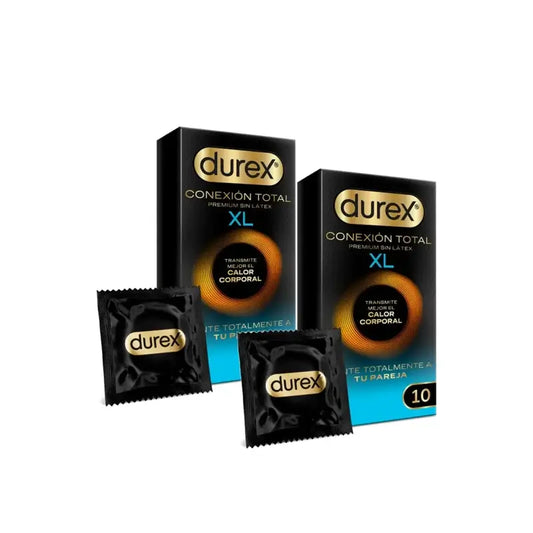 Durex Conexión Total XL 10 kondomia, 2-pakkaus