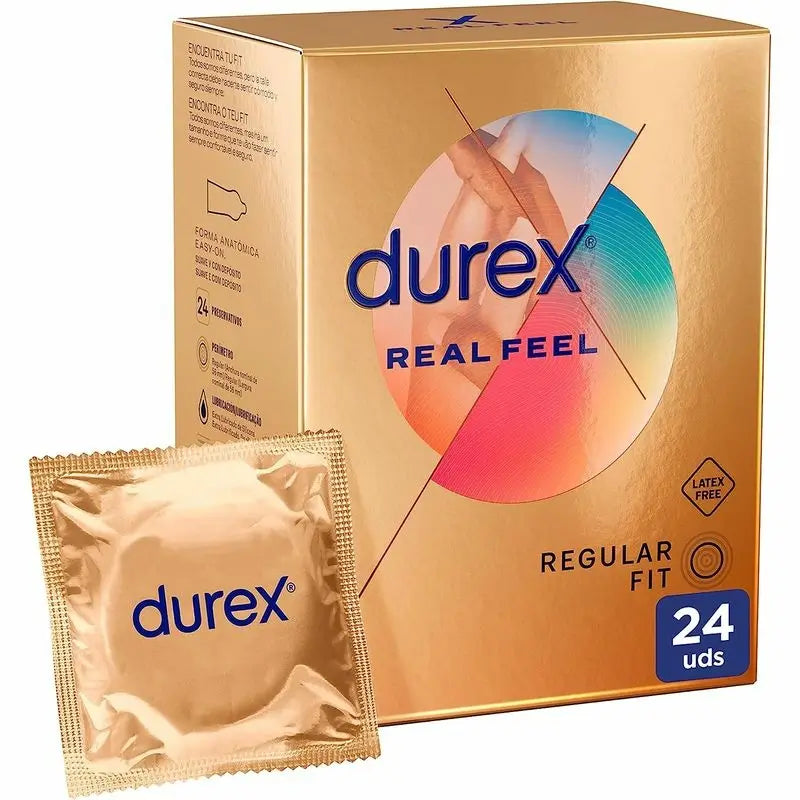 Durex Real Feel Condoms 24 pieces