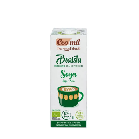 Ecomil Organic Soya Barista Vegetable Drinks, 1 litre