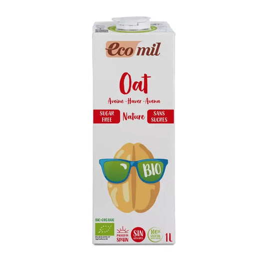 Ecomil Oat Nature Sugar Free Bio , 1 l