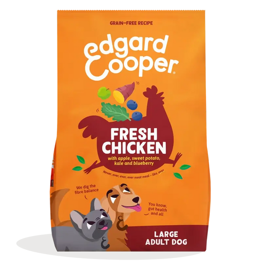 Edgard & Cooper For Large Adult Dogs With Fresh Chicken , 12 kg