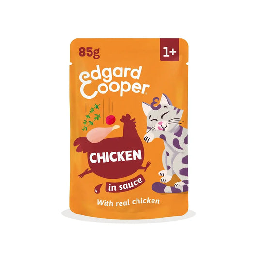 Edgard & Cooper Kanaa kastikkeessa, aikuisille, 12 x 85 g