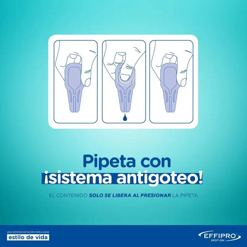 Effipro 402 mg Spot-On, suuret koirat (+40 kg), 4 pipettia