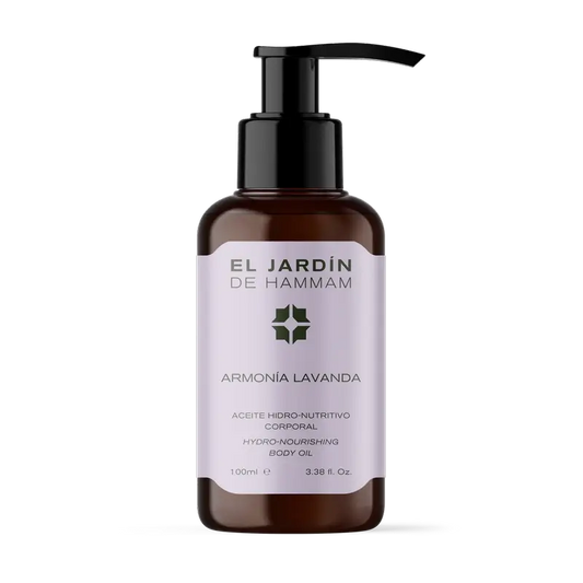El Jardín De Hammam Hydro-ravitseva vartaloöljy Armonía Lavanda, 100 ml