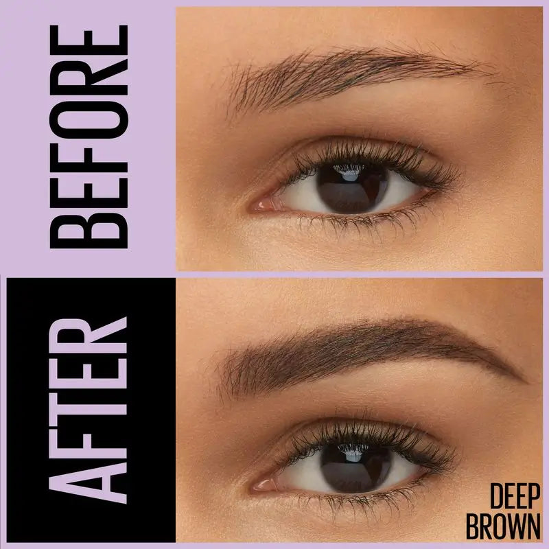 Maybelline New York Express Brow Satin Duo -automaattinen kulmakynä 04 Dark Brown