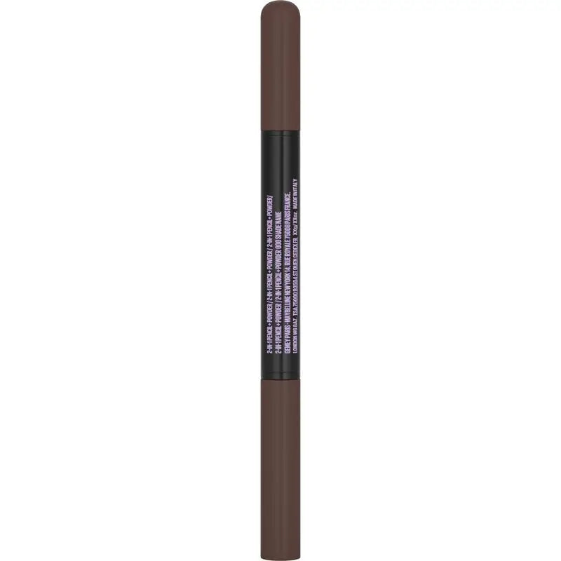 Maybelline New York Express Brow Satin Duo -automaattinen kulmakynä 04 Dark Brown