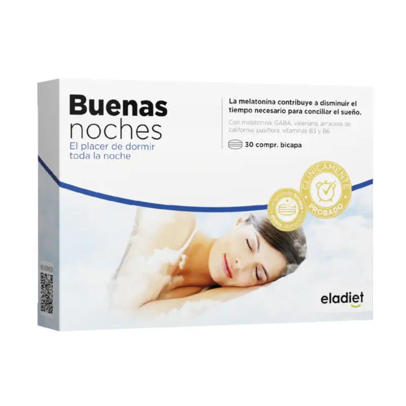 Eladiet Buenas Noches 1,85 mg melatoniinia, 30 tablettia