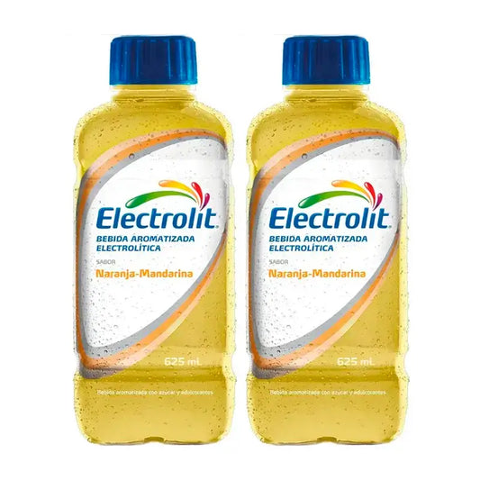 Electrolit Orange-Tangerine Electrolyte Drink, Pack 2 x 625 ml