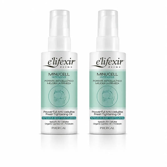 Elifexir Minucell Intensive -öljy, selluliittia torjuva, laihtuttava ja kiinteyttävä, 100 ml, 2 kpl:n pakkaus