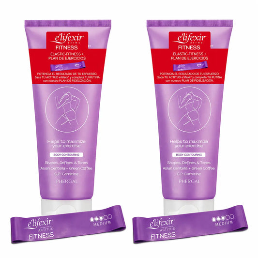 Elifexir Fitness -muotoileva ja kiinteyttävä geeli, joka muotoilee ja kiinteyttää, 200 ml, 2 kpl:n pakkaus