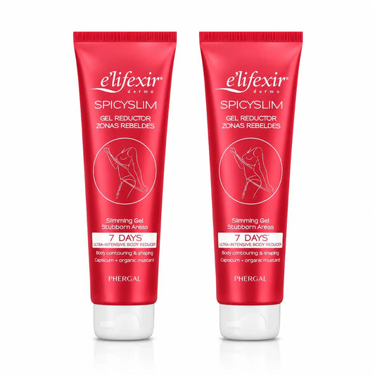 Elifexir Spicyslim -rasvanpolttogeeli, erittäin tehokas, vaikeasti hoidettaviin alueisiin, 150 ml, 2 kpl:n pakkaus