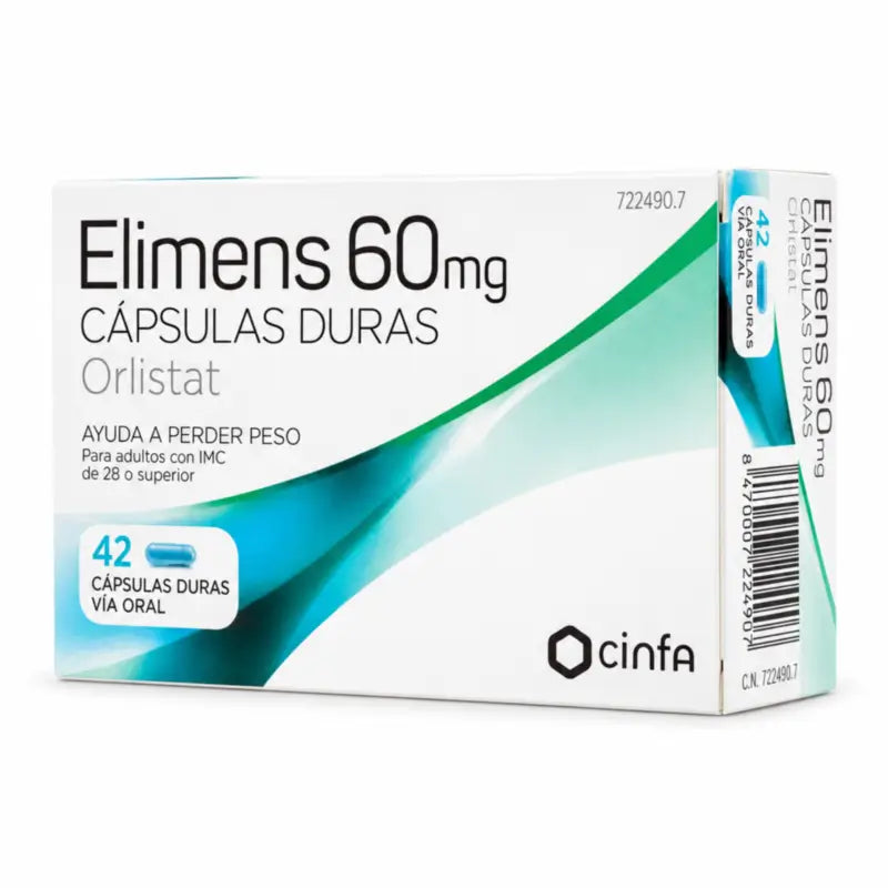 Elimens 60 mg, 42 kapselia