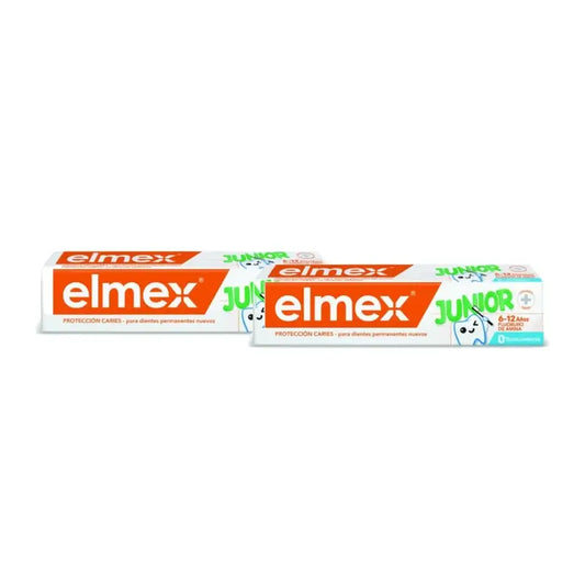 Elmex Caries Junior -hammastahnat, 75 ml, 2 kpl:n pakkaus