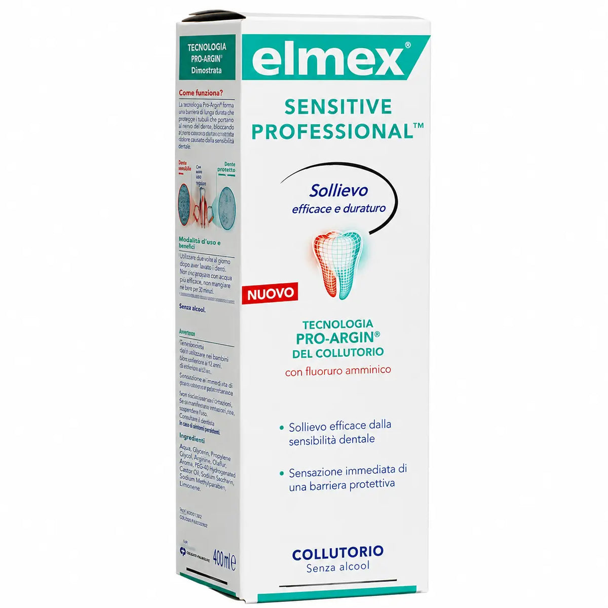 Elmex Sensibilidad - suuvesi, 400 ml