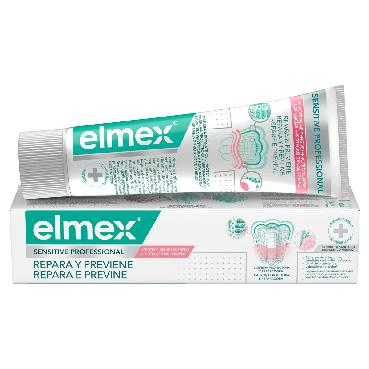 Elmex Sensitive Repair & Prevent -hammastahna, 75 ml