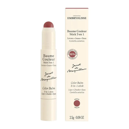 Embryolisse Baume Couleur Stick 3-in-1 Mocha, 2,5 g