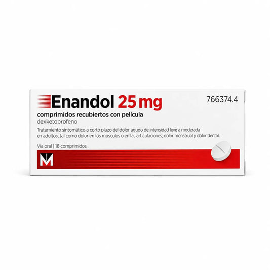 Enandol 25 mg, 16 tablettia