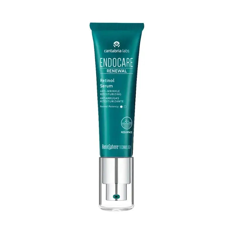 Endocare Retinol Renewal -pakkaus: Retinol-seerumi 30 ml + Age Barrier Hyaluboost, 30 ml
