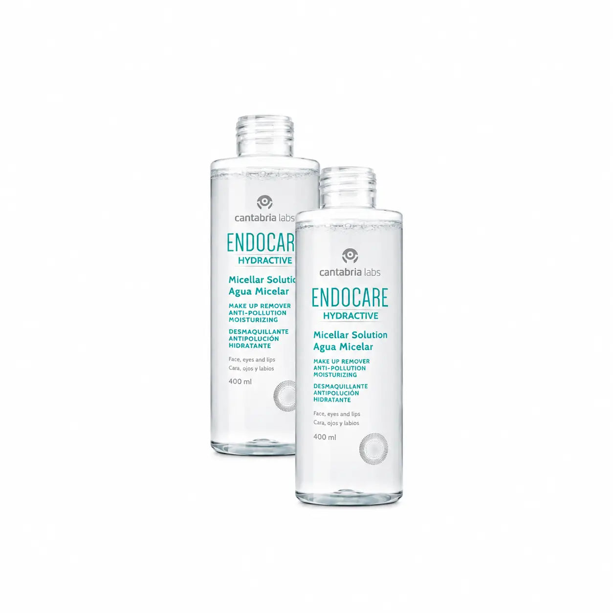Endocare Hydractive -misellivesi, 400 ml, 2 kpl:n pakkaus