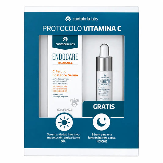 Radiance C Ferulic Edafence -seerumipakkaus 30 ml + Hyalubost Age Barrier -seerumi 15 ml