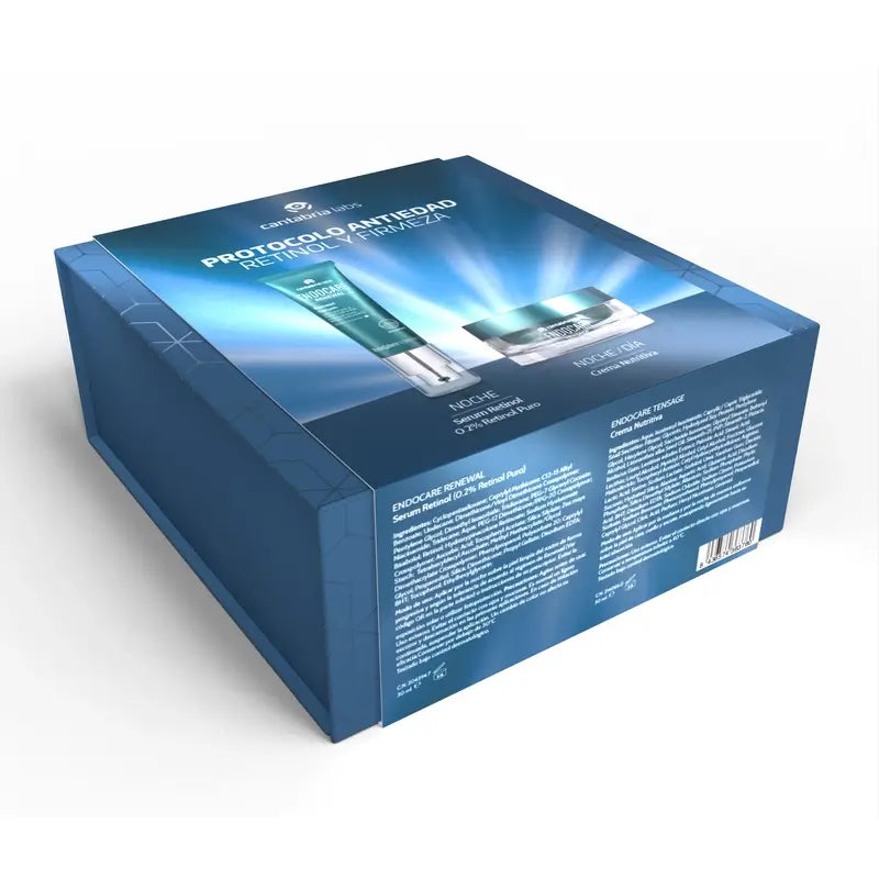 Endocare Tensage ravitseva voide, 50 ml + Renewal Retinol -seerumi, 30 ml